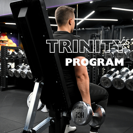 Trinity Program – 3-jakoinen treeniohjelma miehille